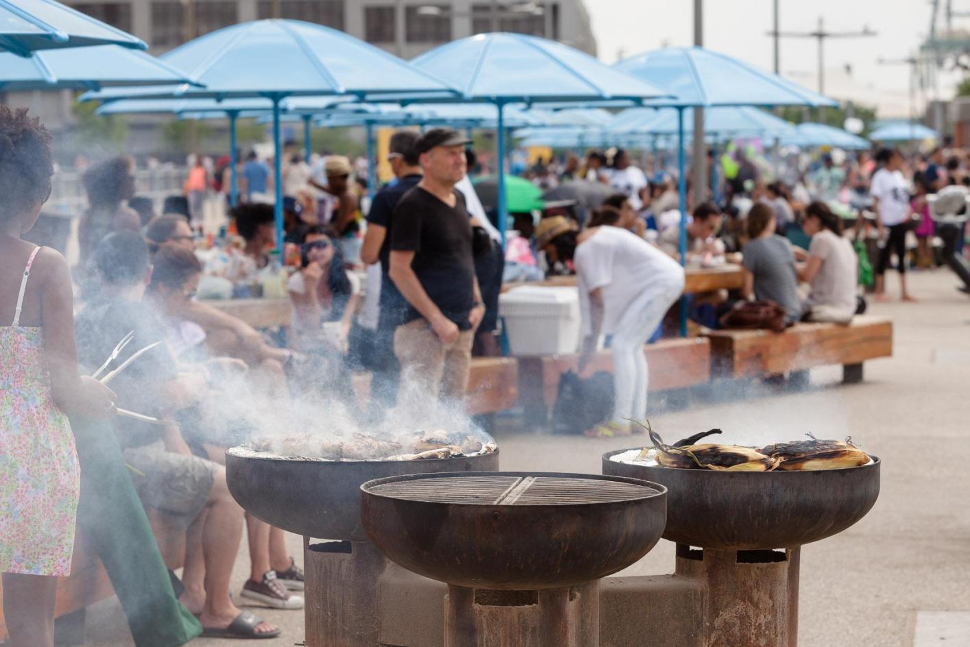 Picnic Areas Brooklyn Bridge Park